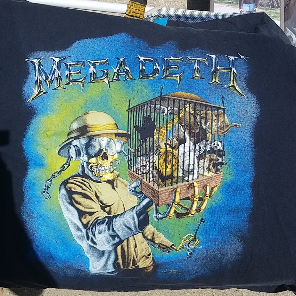 Vintage 90s Megadeth t-shirt XL